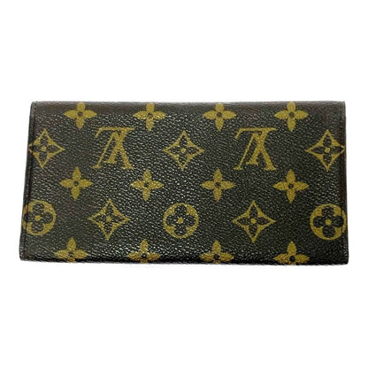 Louis Vuitton Monogram Portefeuille 3 Cult Cles Brown Long
