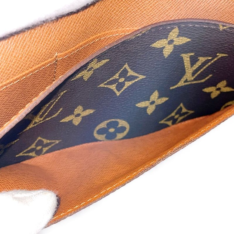 Louis Vuitton Monogram Portefeuille 3 Cult Cles Brown Long