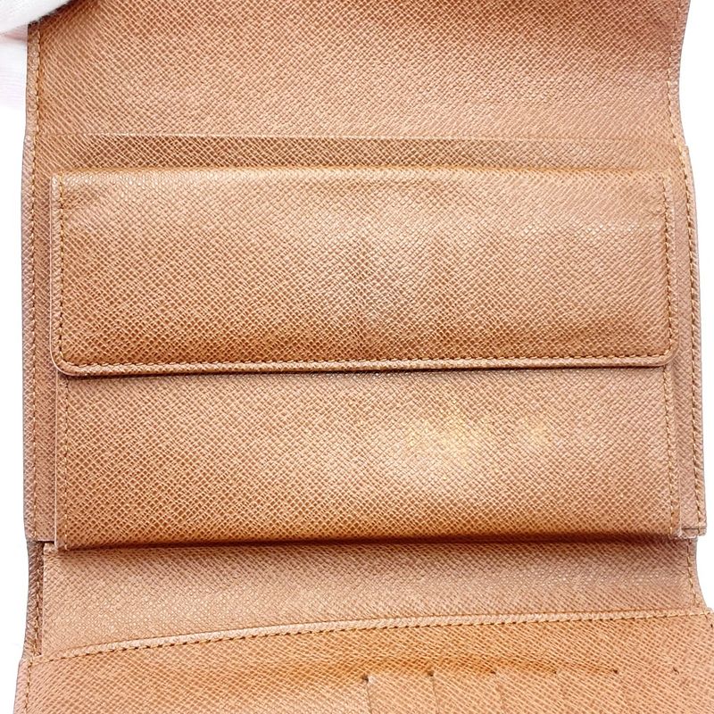Louis Vuitton Monogram Porte Tresor Etui Papiers Brown