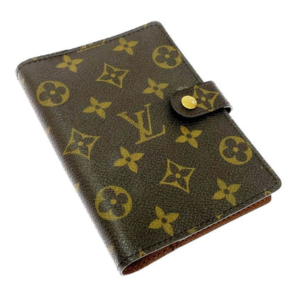 Louis Vuitton Monogram Agenda PM Notebook Cover Brown
