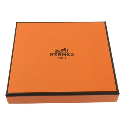 Hermes Bastia Veau Epsom Coin Case White