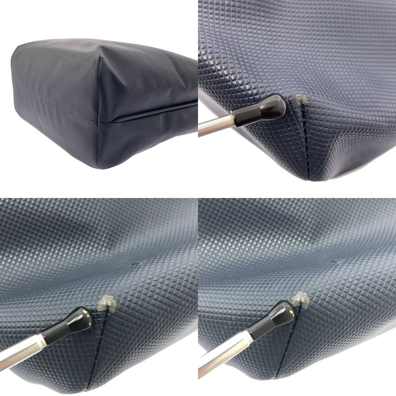 Bottega Veneta Marco Polo Leather Tote Navy