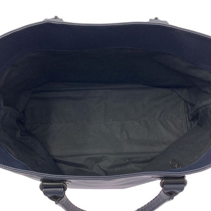 Bottega Veneta Marco Polo Leather Tote Navy