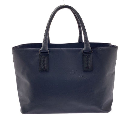 Bottega Veneta Marco Polo Leather Tote Navy