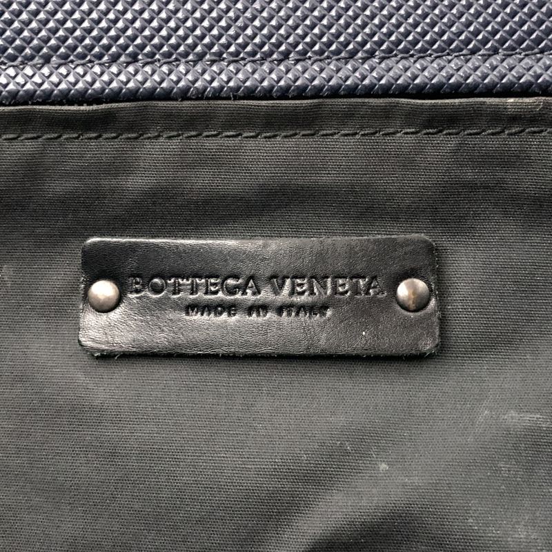 Bottega Veneta Marco Polo Leather Tote Navy