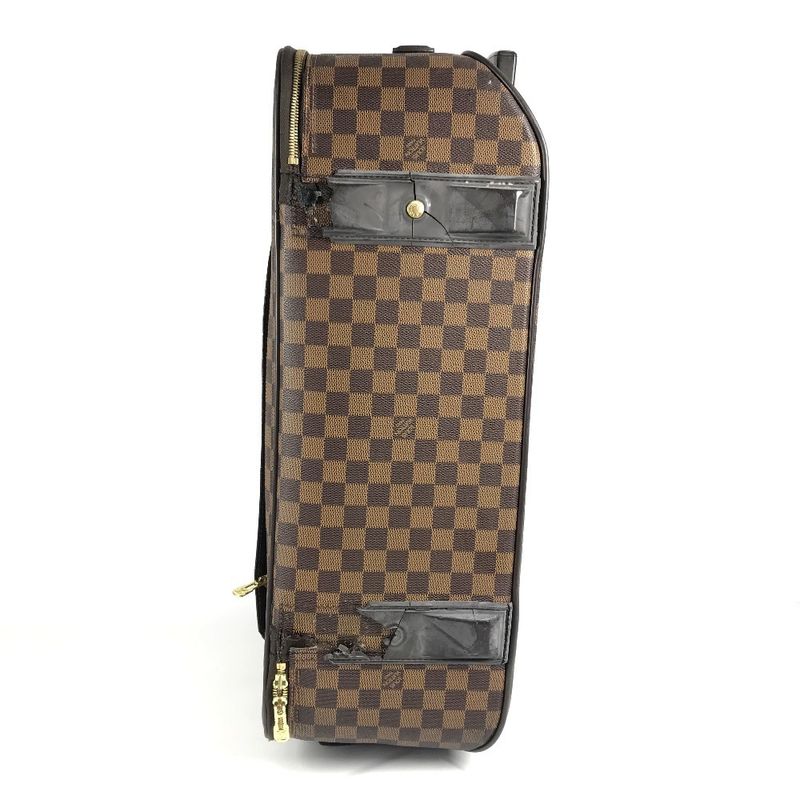 Louis Vuitton Carry Bag Vegas 55 Damier Canvas Ebene Brown