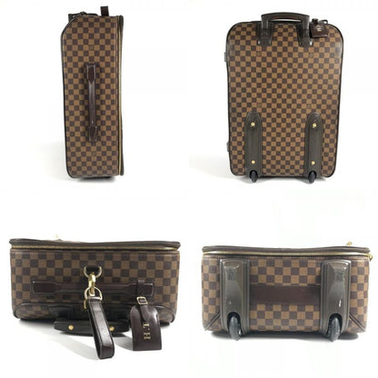 Louis Vuitton Carry Bag Vegas 55 Damier Canvas Ebene Brown