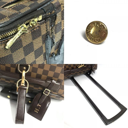 Louis Vuitton Carry Bag Vegas 55 Damier Canvas Ebene Brown
