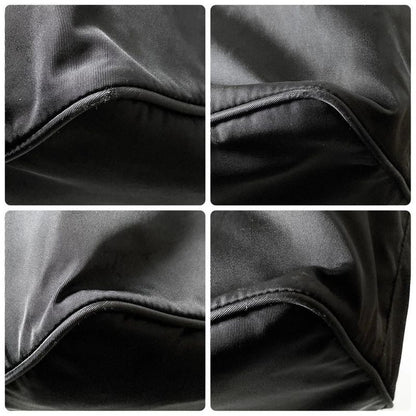Prada Nylon Shoulder Bag Triangle Logo Black