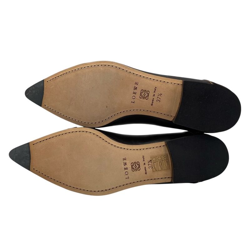 Loewe Pointed Toe Bit Brown 37 5