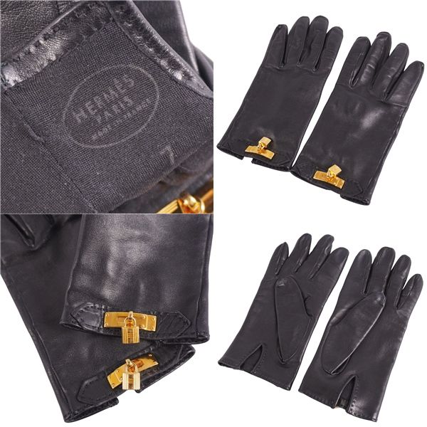 Hermes Gloves Kelly Cadena Padlock