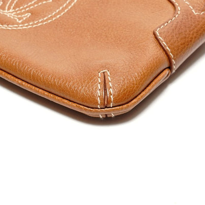 Cartier Handbag Leather Pouch Marcello
