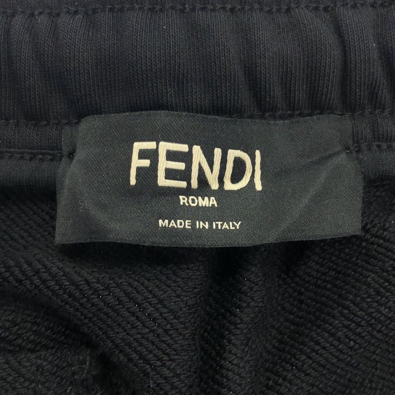 Fendi Monster Eye Sweatshirt Jogger Pants Abte Black 44
