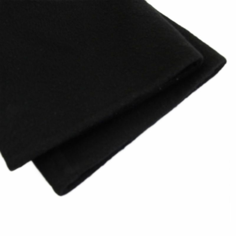Hermes Cashmere Double Face Coat Middle Length 36 Black KH