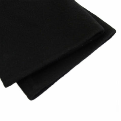 Hermes Cashmere Double Face Coat Middle Length 36 Black KH