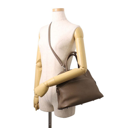 Hermes Handbag Bolide 31 Etoupe Silver Taurillon Clemence