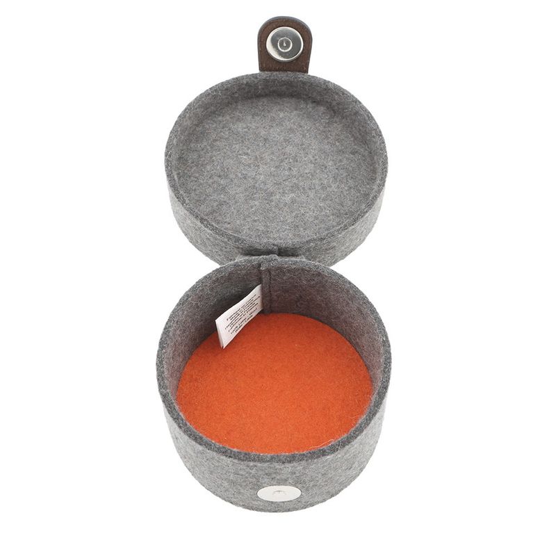 Hermes Box Sugar Box Felt Case