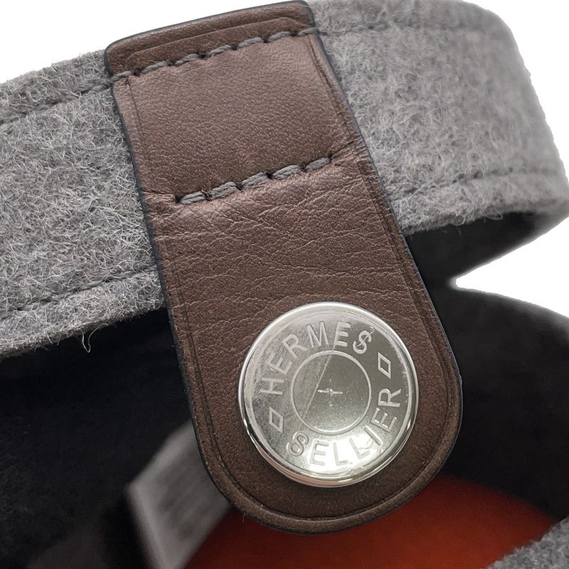Hermes Box Sugar Box Felt Case