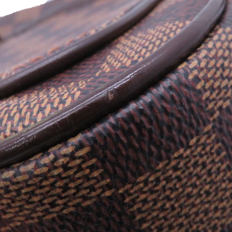 Louis Vuitton Shoulder Bag Damier Ebene Aubagne