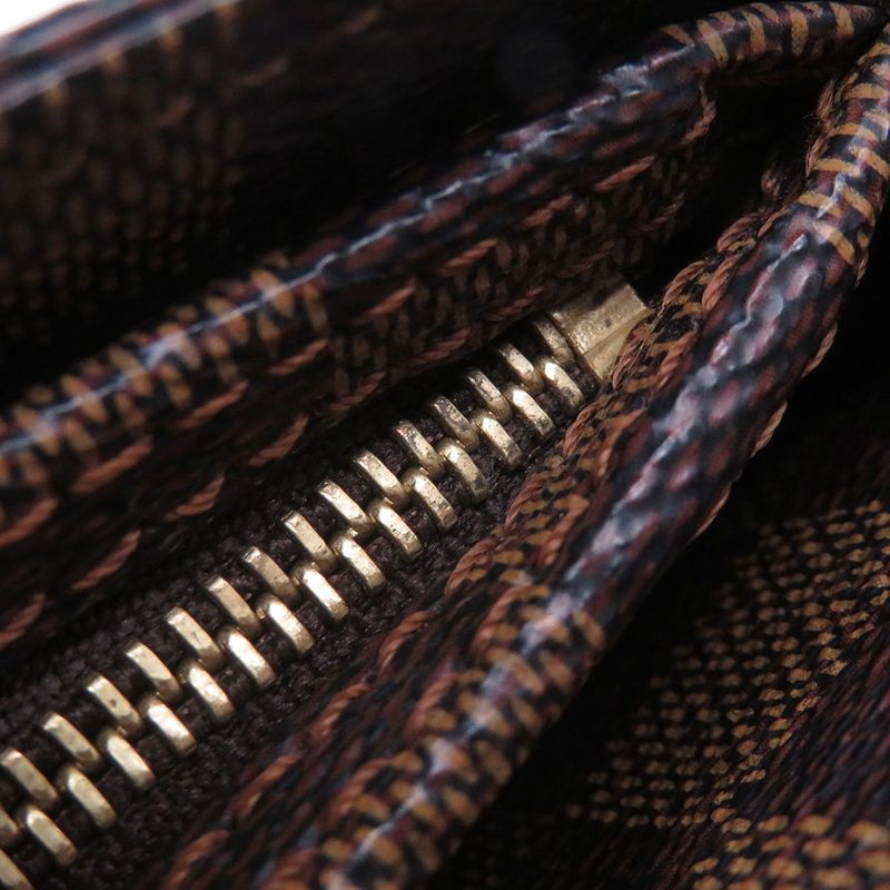 Louis Vuitton Shoulder Bag Damier Ebene Aubagne