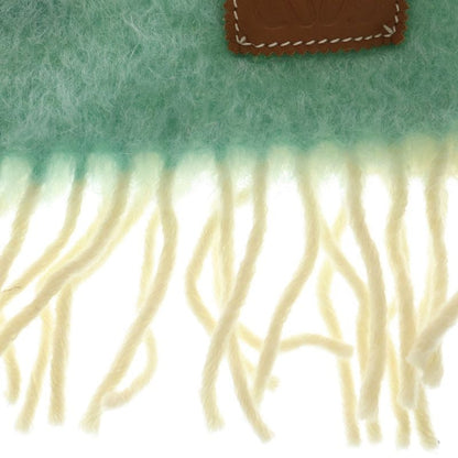 Loewe Anagram Mohair Wool Nylon Scarf Multicolor