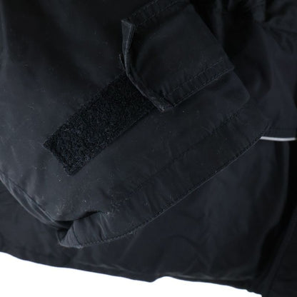 Balenciaga Wrap Multi Pocket Zip Up Jacket Black