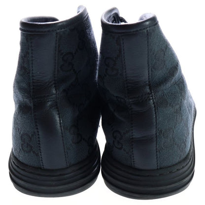 Gucci GG Campus High Cut Sneakers Shoes Navy