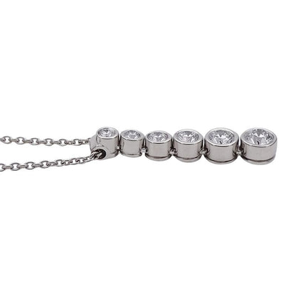 Tiffany & Co Necklace Diamond Jazz Graduated