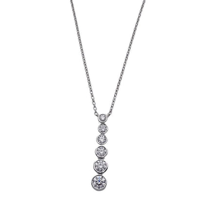 Tiffany & Co Necklace Diamond Jazz Graduated