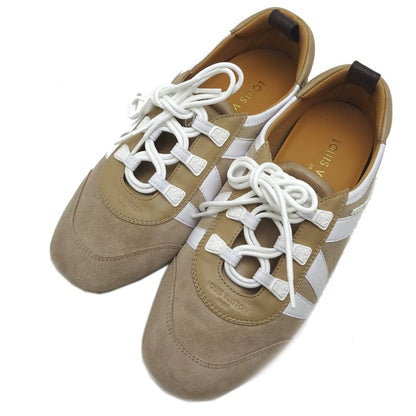 Louis Vuitton Sneakers Leather Suede