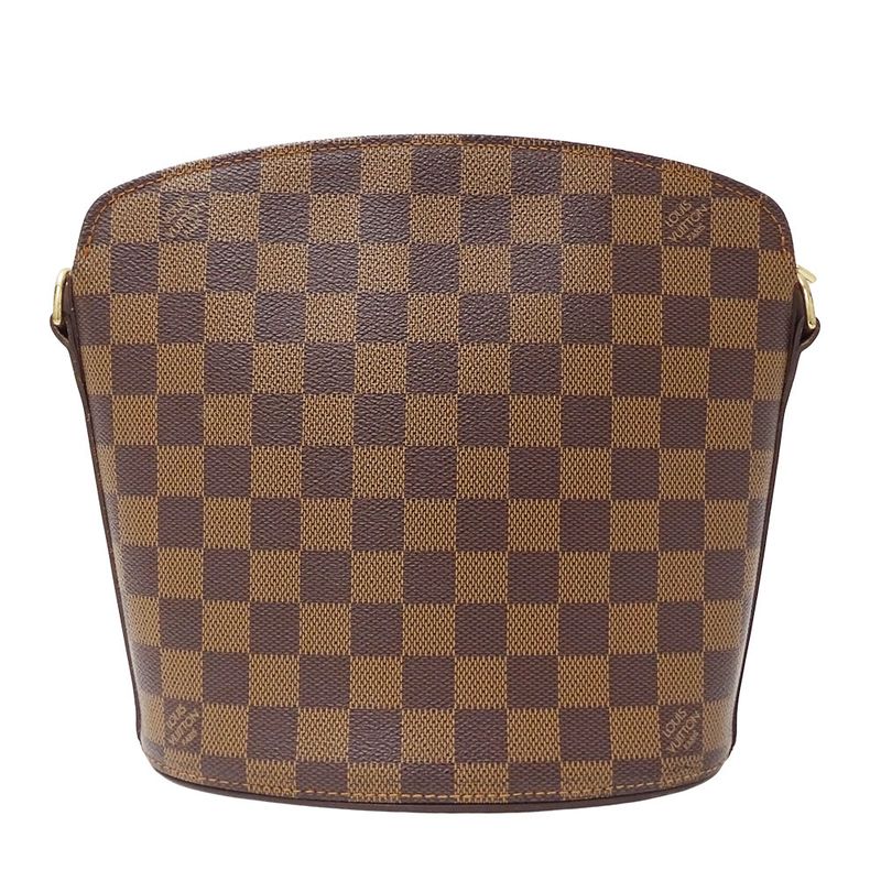 Louis Vuitton Shoulder Bag Damier Canvas Drouot Special Order