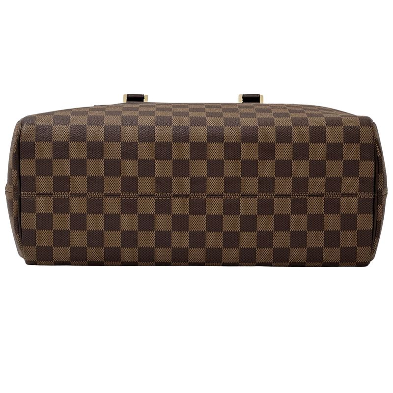Louis Vuitton Bag Damier Handbag Damier Canvas Norita Ebene