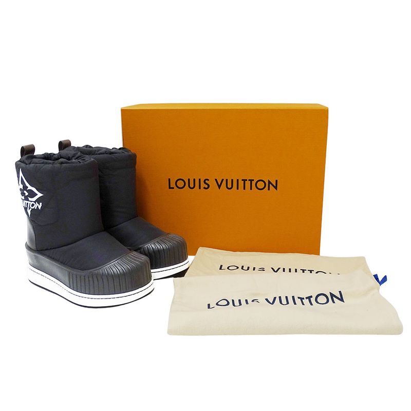 Louis Vuitton Boots Nylon Polar Line Shorts Black 36