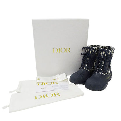 Dior Boots Trotter Nylon Navy 37 5