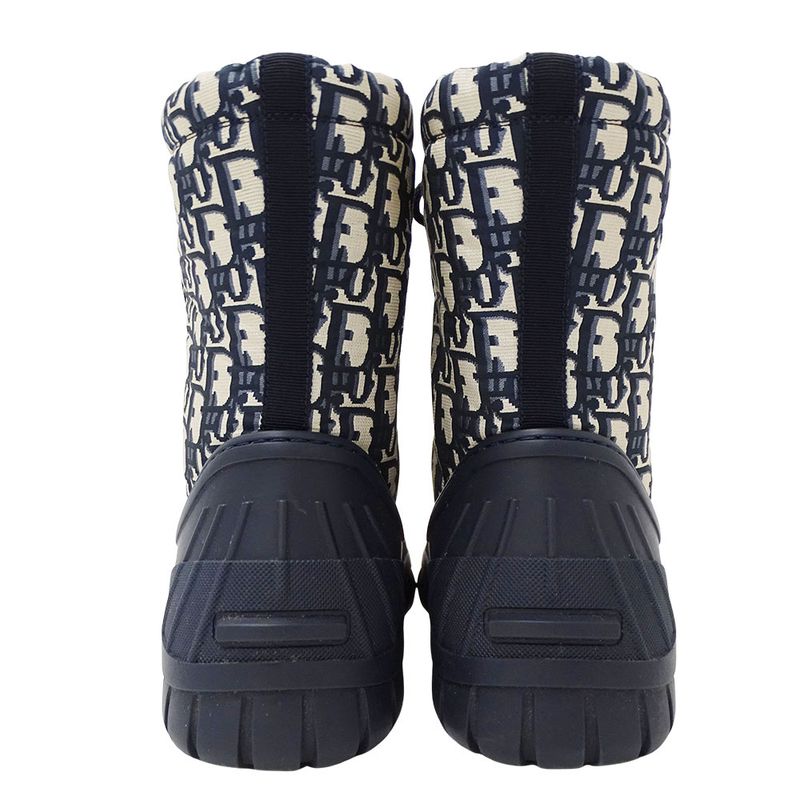 Dior Boots Trotter Nylon Navy 37 5