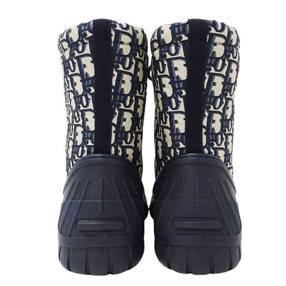 Dior Boots Trotter Nylon Navy 37 5