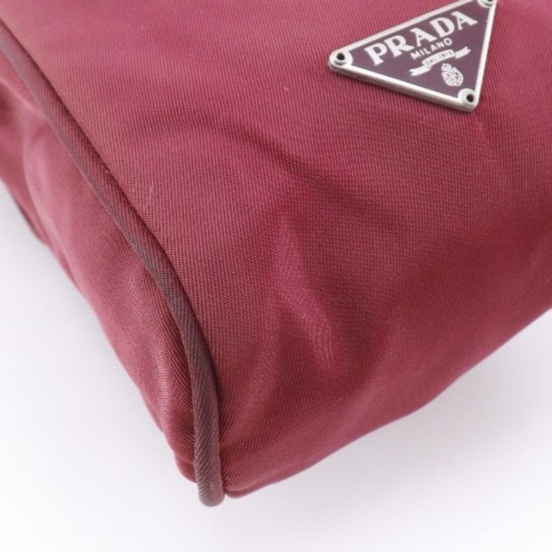Prada 2-Way Waist Bag Nylon Cerise Red