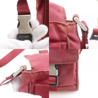 Prada 2-Way Waist Bag Nylon Cerise Red