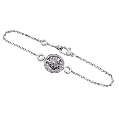 Harry Winston Bracelet Diamond Gate Platinum