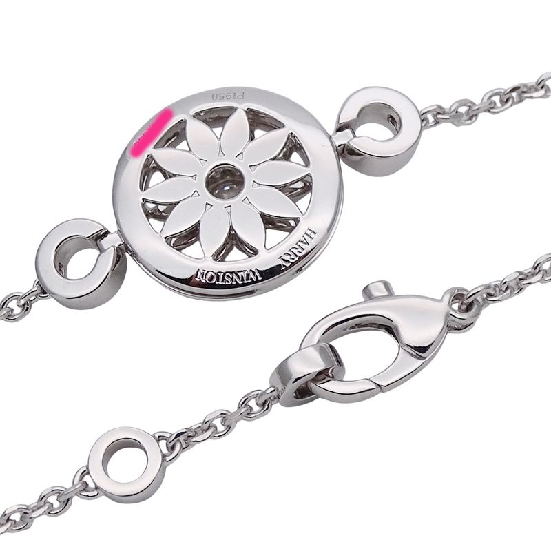 Harry Winston Bracelet Diamond Gate Platinum