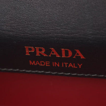 Prada Handbag Black Sapphire Leather 2-Way Chain