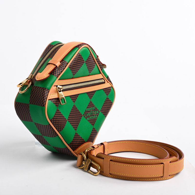 Louis Vuitton Shoulder Bag Chess Messenger