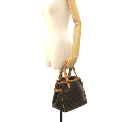 Louis Vuitton Monogram Batignolles Canvas Leather