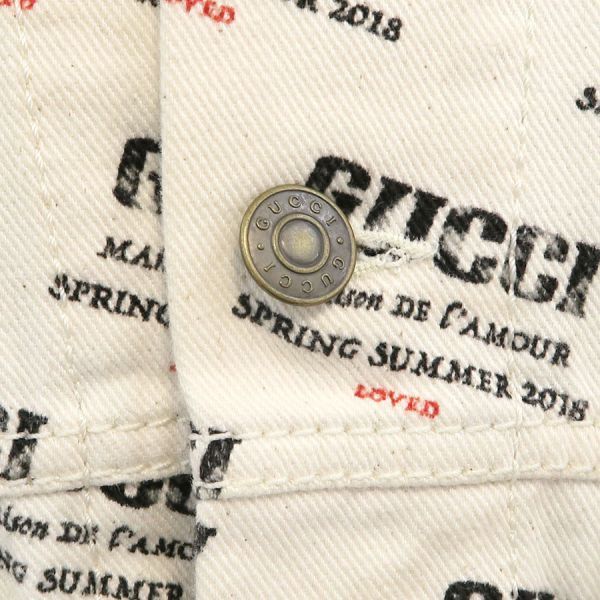 Gucci Trucker Jacket Cotton Denim