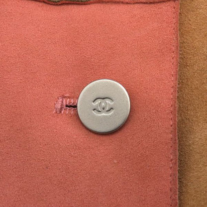 Chanel Jacket Suede Beige