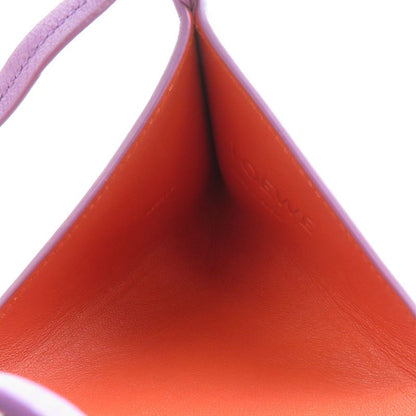 Loewe Pouch Leather Purple