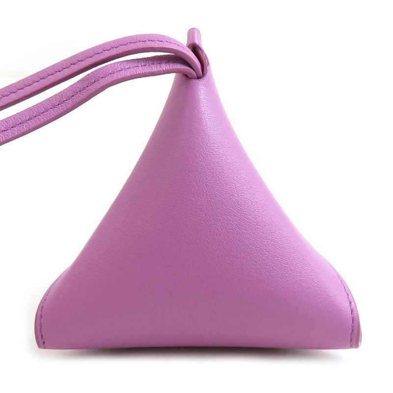 Loewe Pouch Leather Purple