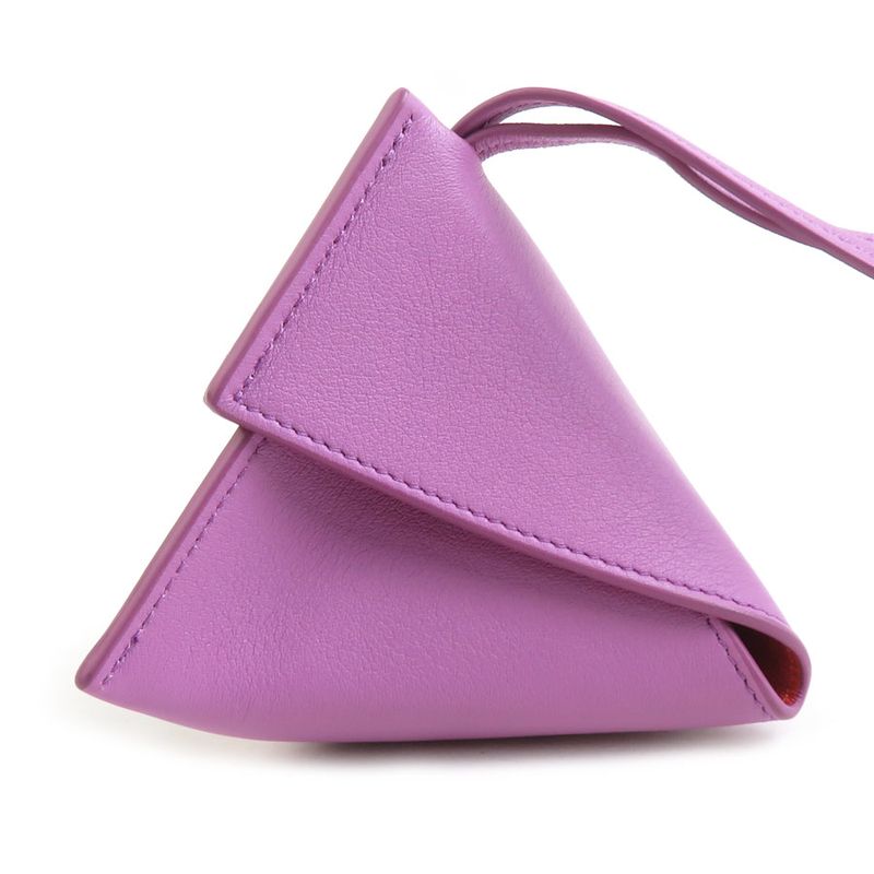 Loewe Pouch Leather Purple