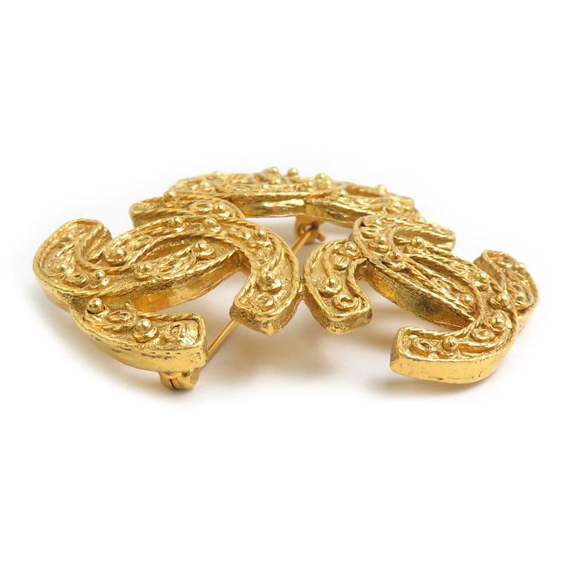 Chanel Brooch Triple CC Logo