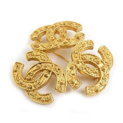 Chanel Brooch Triple CC Logo